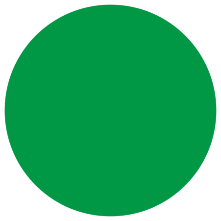 Т-2377 - Таблички на металле безопасности «Зеленый круг» (для слабовидящих)
